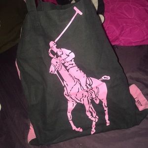 2000 Limited Edition Black & Pink Tote Canvas Bag